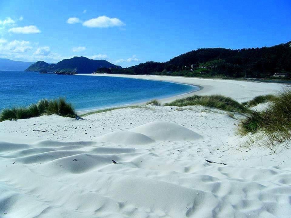 Atico Playa A Xunqueira - Moana, A 15 Min De Vigo Apartment Luaran gambar