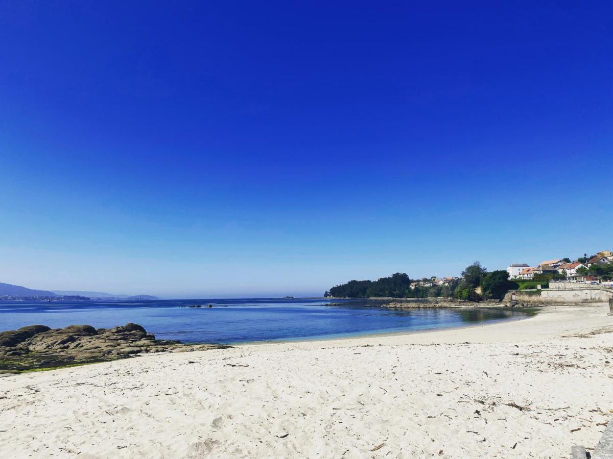 Atico Playa A Xunqueira - Moana, A 15 Min De Vigo Apartment Luaran gambar